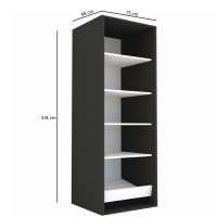 DULAP LEX 75-218-66 C GRI/DECOR K366/OGLINDA